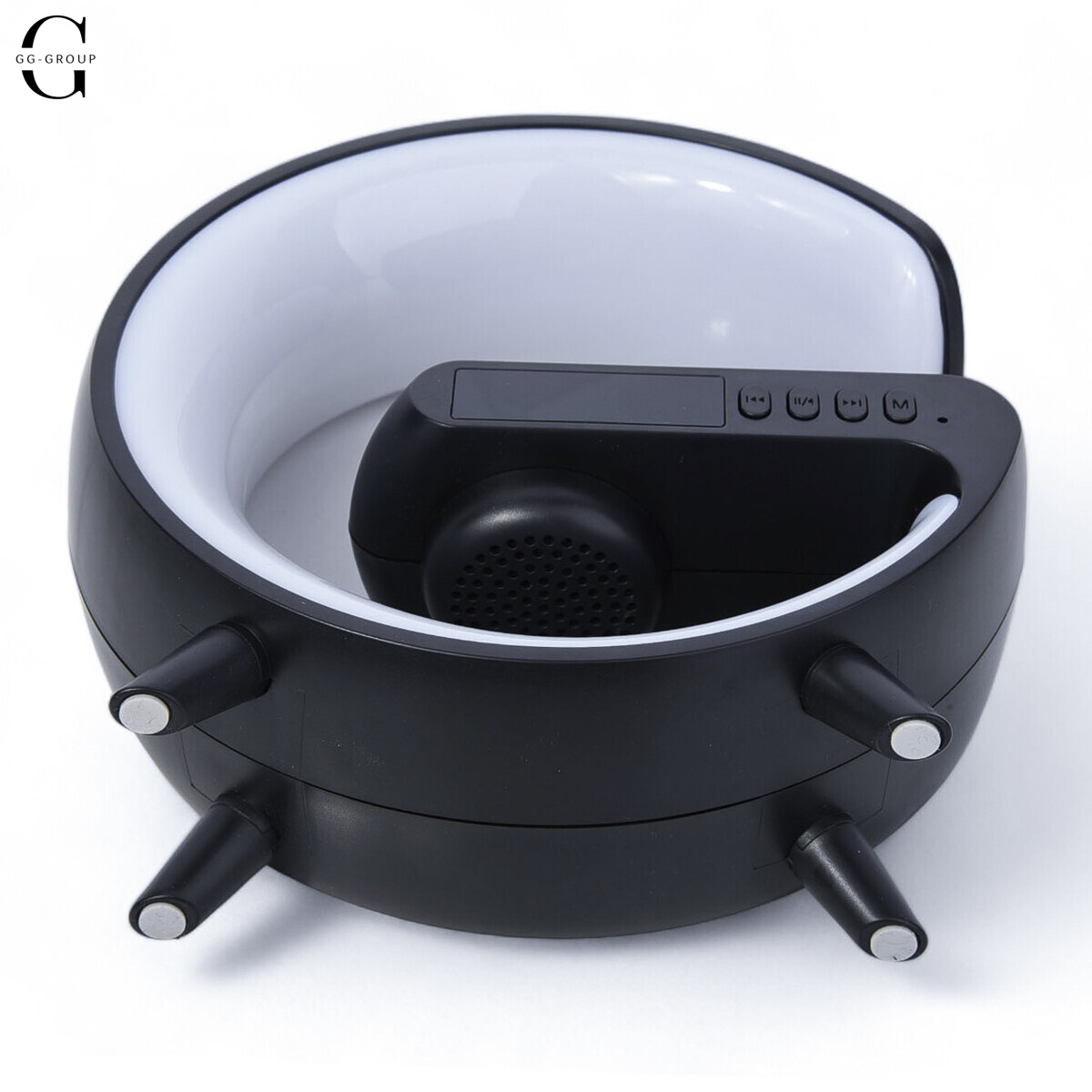 Ночник Smart Light Sound Machine с беспроводной зарядкой и Bluetooth колонкой-Small